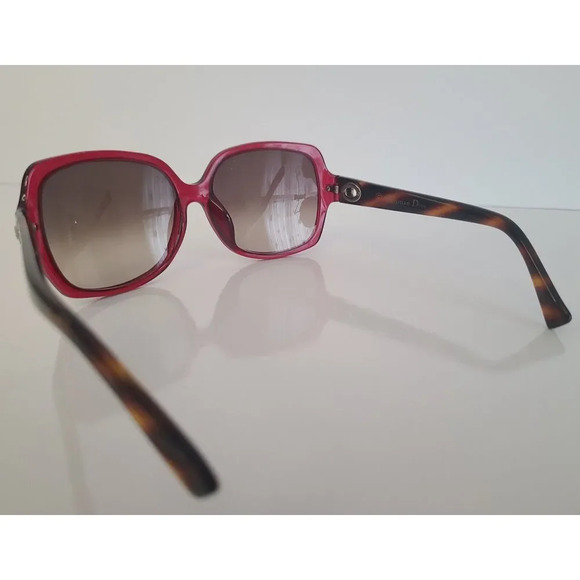 58 16 135 My Miss Dior F Optyl Gradient Lens Sunglasses, Red Frame - Picture 5 of 11